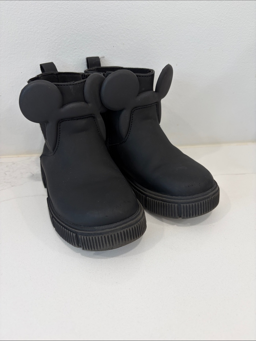 ZARA Mickey-Ear Boots